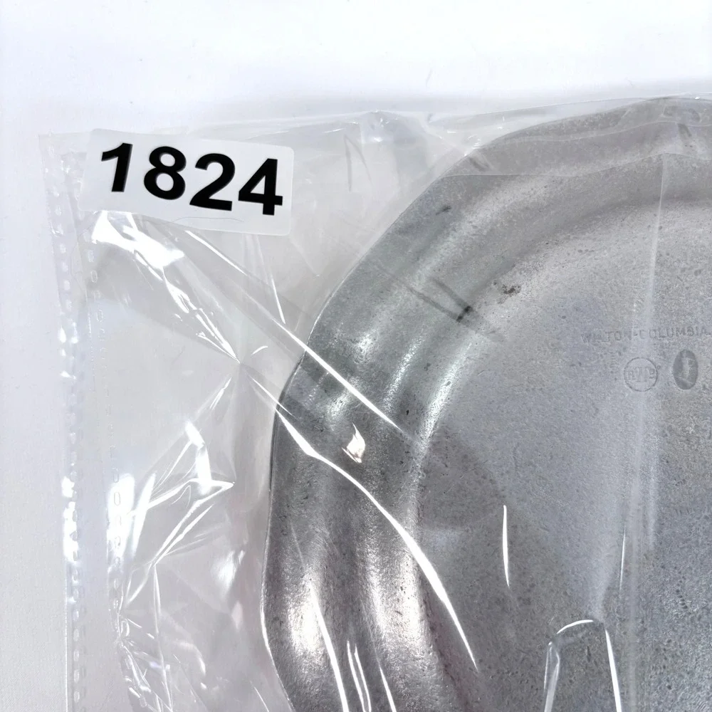 Wilton Armetale Plates Silver Queen Anne Scalloped 7 Inch Bread Butter Set of 2